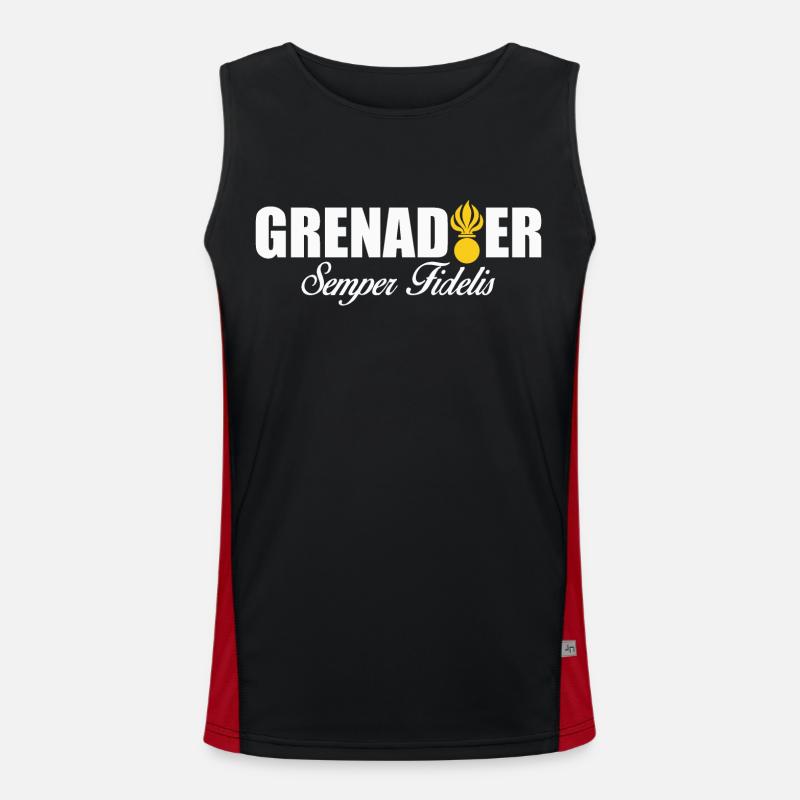 Grenadier Débardeur respirant contrasté Homme 