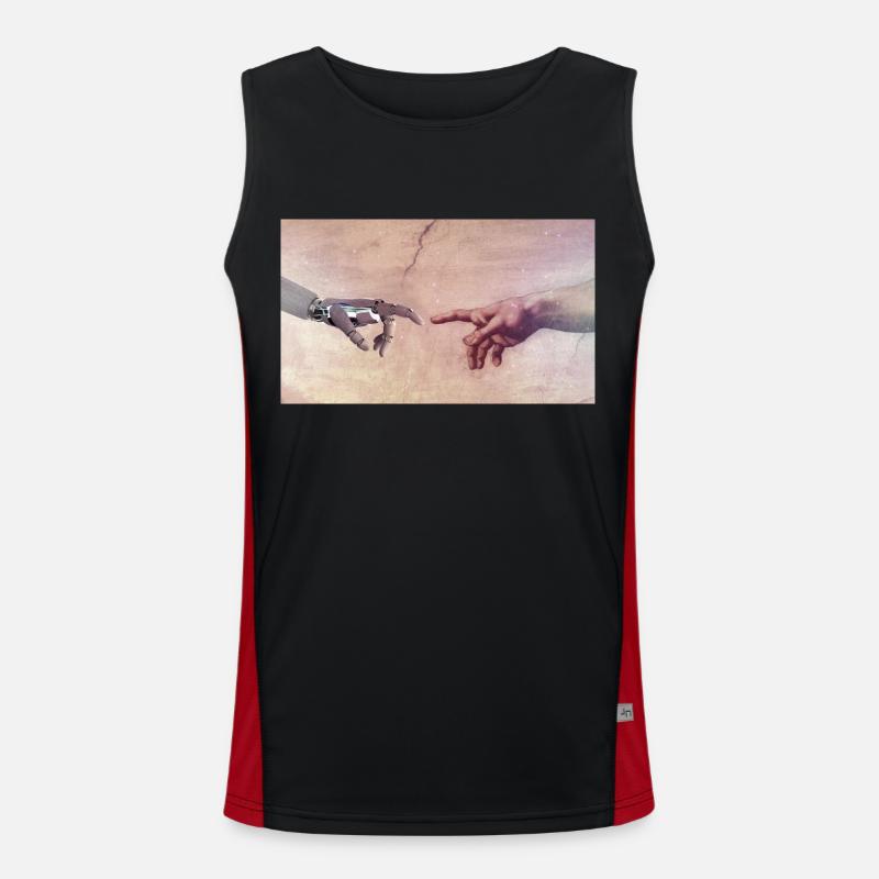 Main de robot Débardeur respirant contrasté Homme 