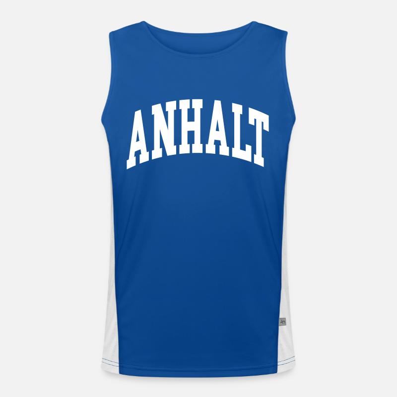 Indication Men's Functional Contrast Tank Top 