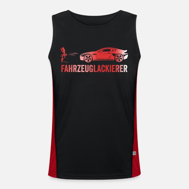 Painter Vehicle Painter Car Painter Men's Functional Contrast Tank Top 