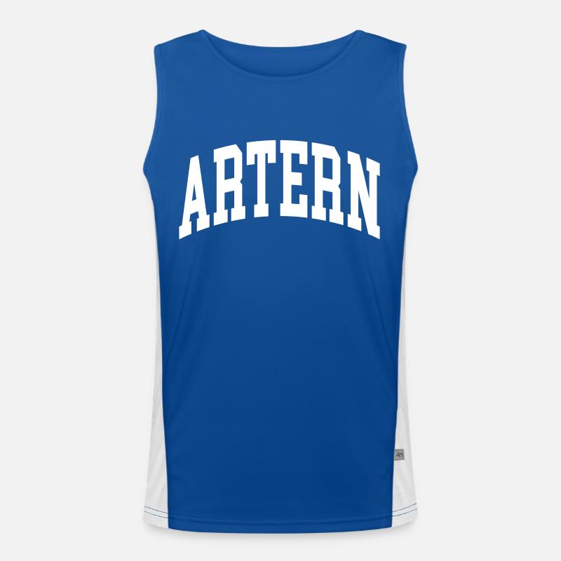 Artern Funktionelles Kontrast-Tank Top für Männer 