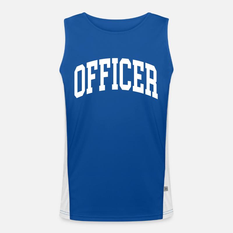 Officer Men's Functional Contrast Tank Top 