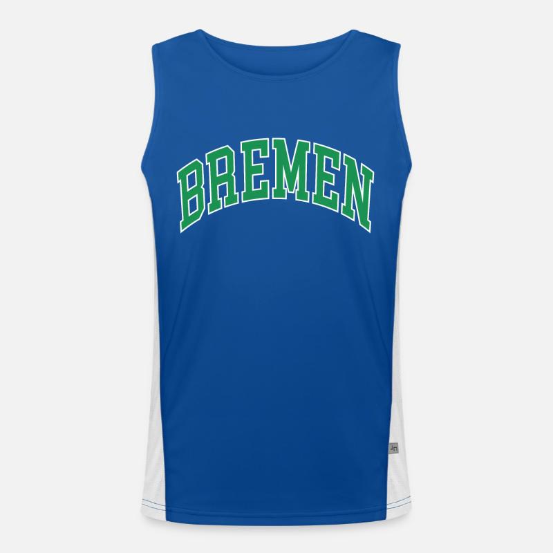 Bremen Men's Functional Contrast Tank Top 