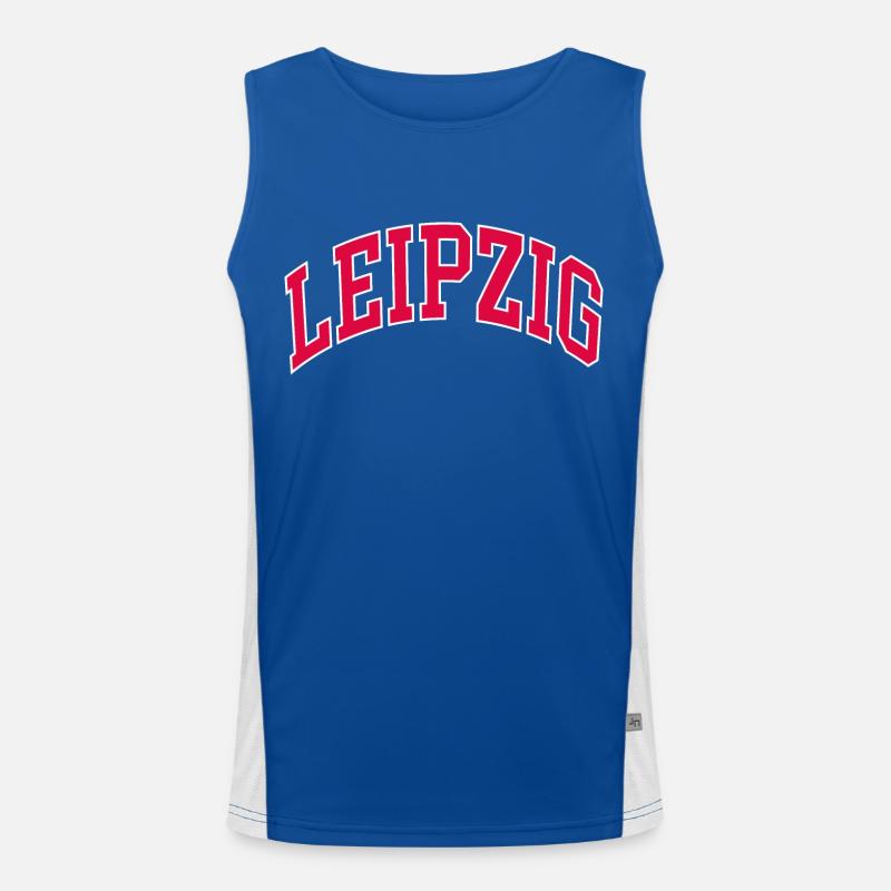 Leipzig Men's Functional Contrast Tank Top 