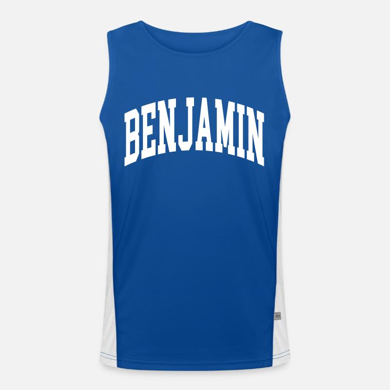 Benjamin Men's Functional Contrast Tank Top 