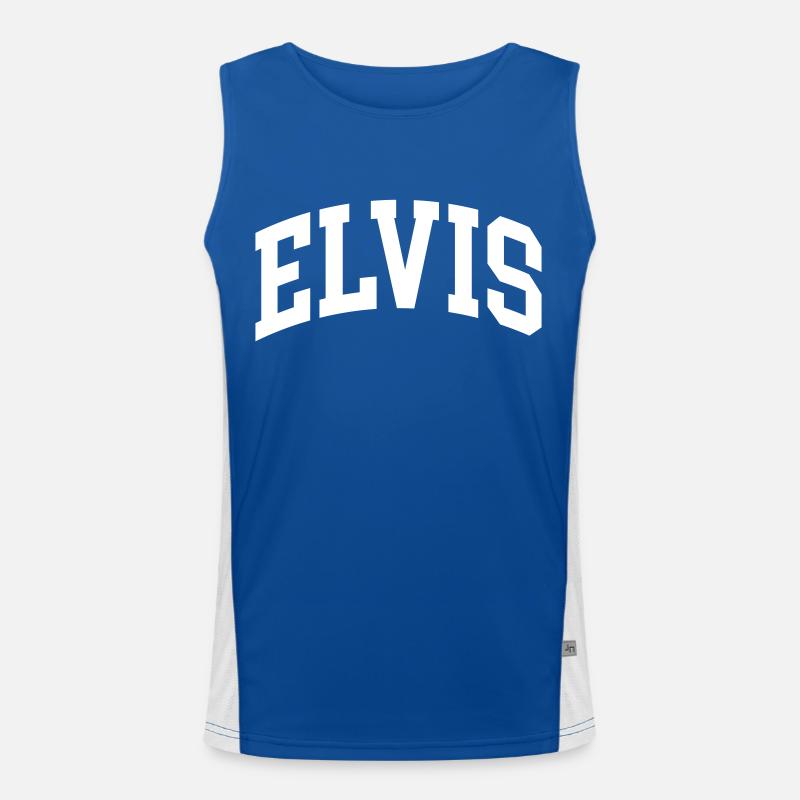 Elvis Men's Functional Contrast Tank Top 