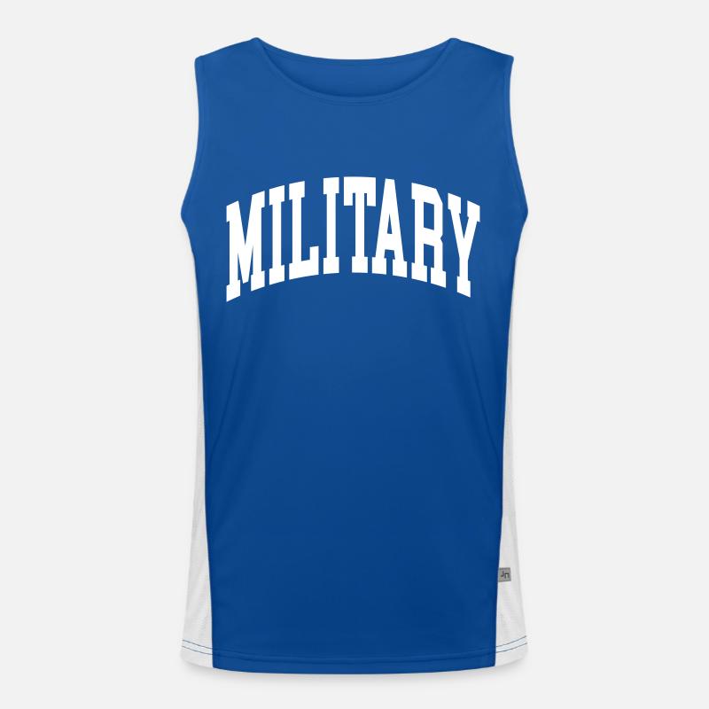 Militaire Débardeur respirant contrasté Homme 