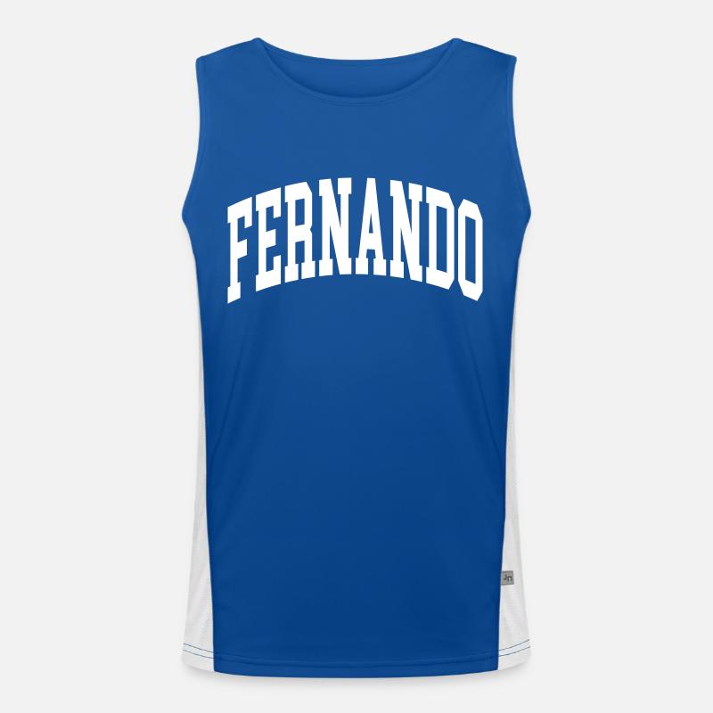 Fernando Funktionelles Kontrast-Tank Top für Männer 