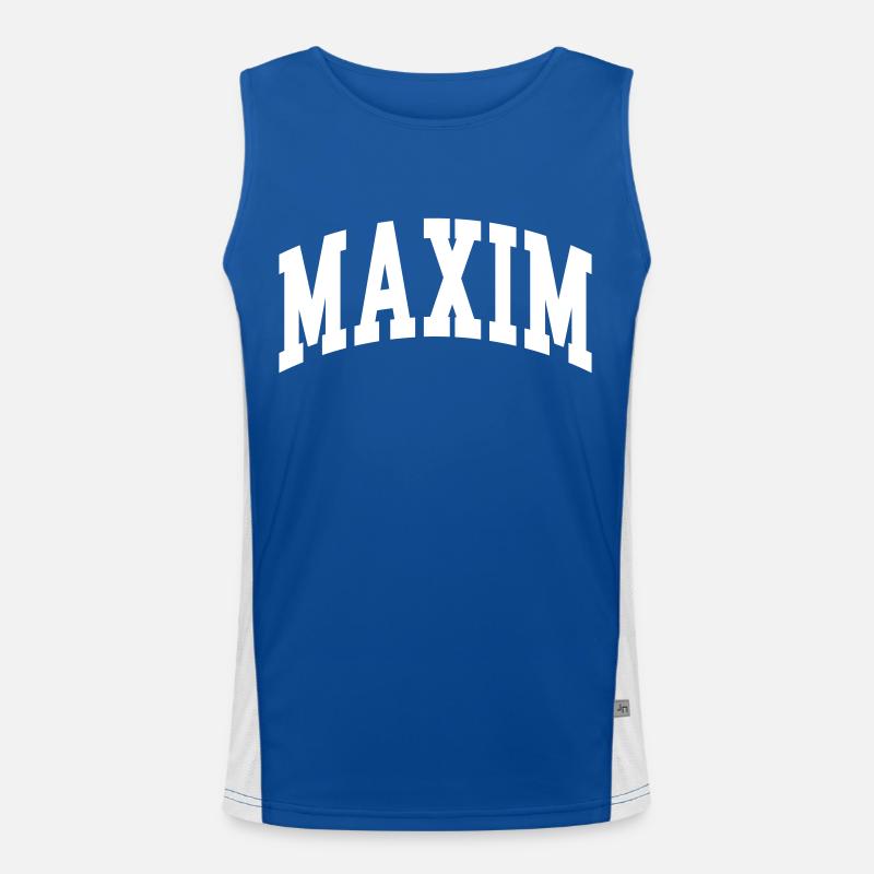 Maxim Men's Functional Contrast Tank Top 
