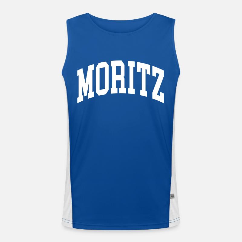 Moritz Funktionelles Kontrast-Tank Top für Männer 
