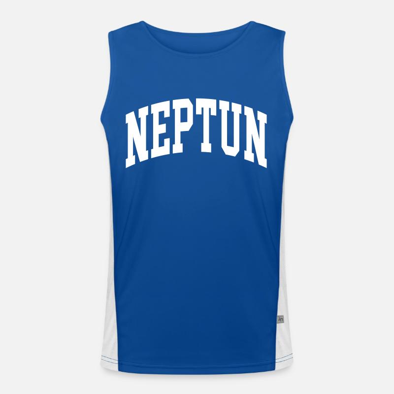 Neptun Funktionelles Kontrast-Tank Top für Männer 