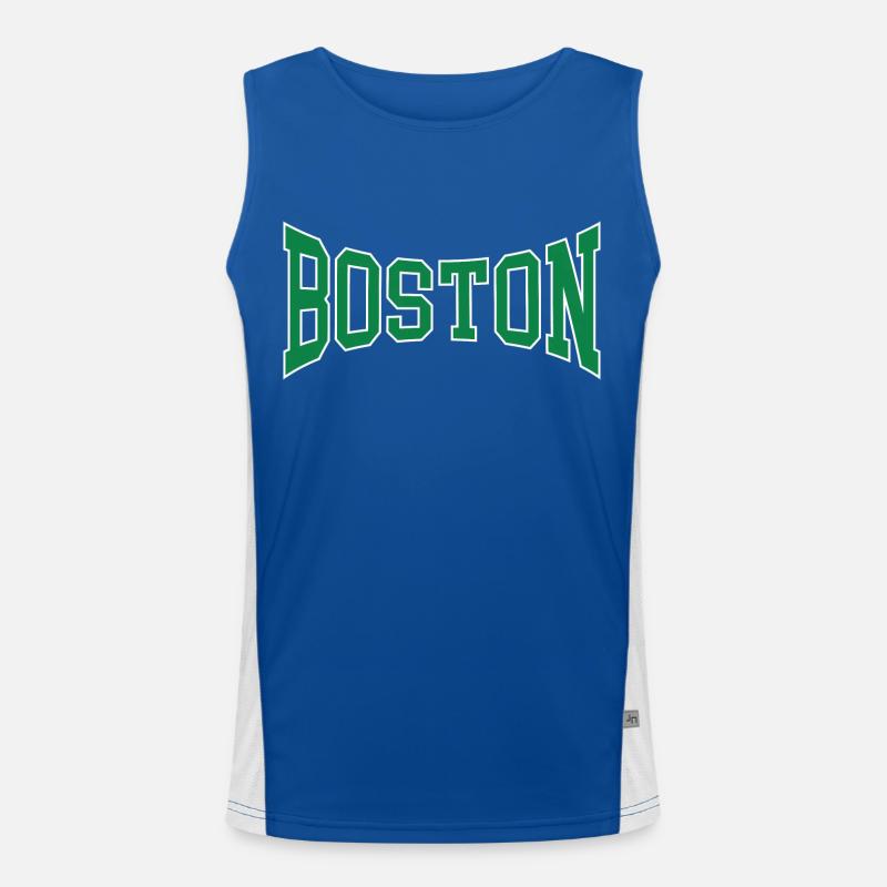 Boston Funktionelles Kontrast-Tank Top für Männer 