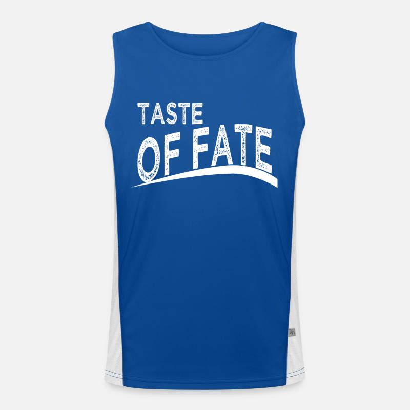 present idea culinary expressions fun Funktionelles Kontrast-Tank Top für Männer 