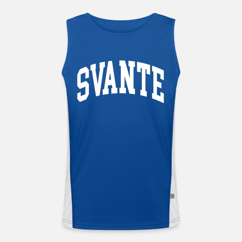 Svante Funktionelles Kontrast-Tank Top für Männer 