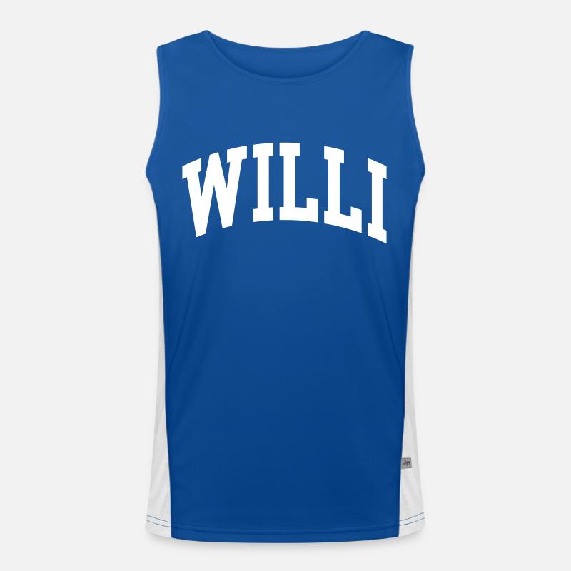 Willi Men's Functional Contrast Tank Top 