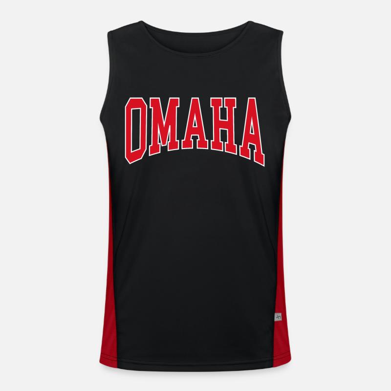 Omaha Débardeur respirant contrasté Homme 