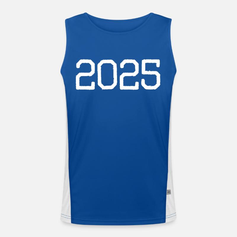 2025 Débardeur respirant contrasté Homme 