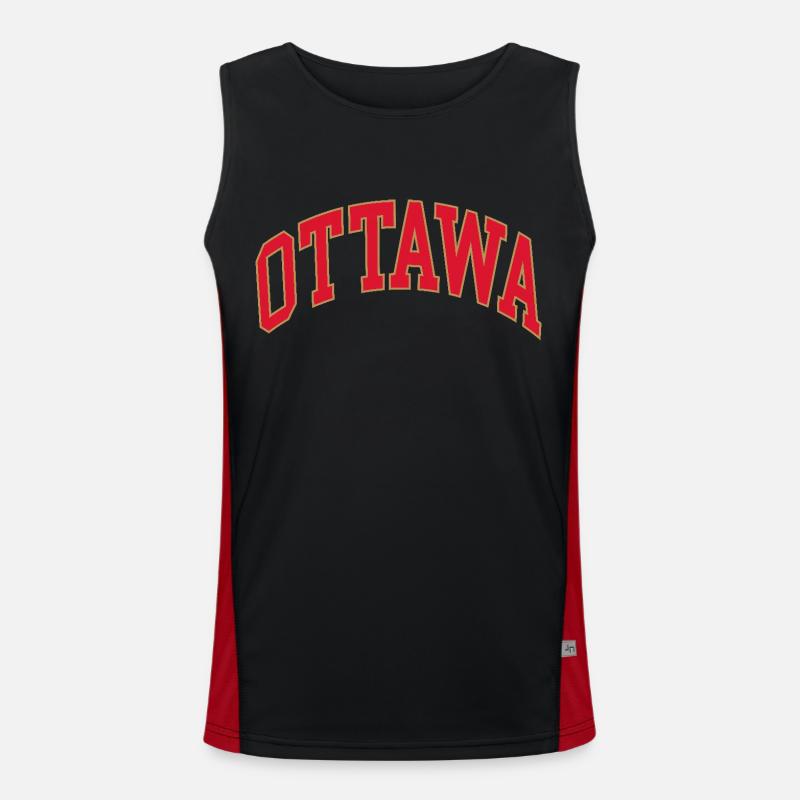 Ottawa Débardeur respirant contrasté Homme 