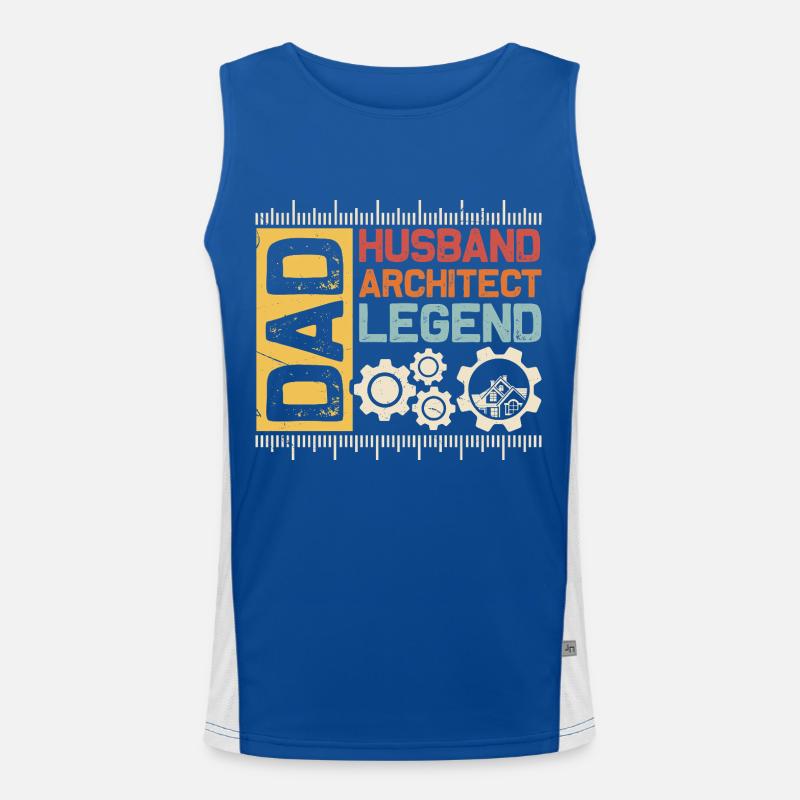 Architect Men's Functional Contrast Tank Top 