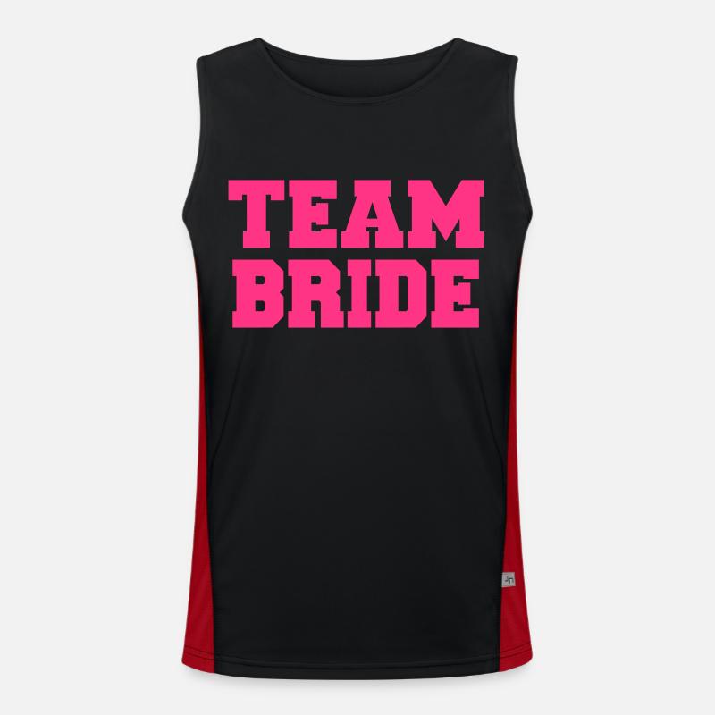 Team Bride Débardeur respirant contrasté Homme 