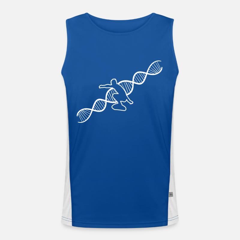 Surfer Surf moniteur surf surf surf Débardeur respirant contrasté Homme 