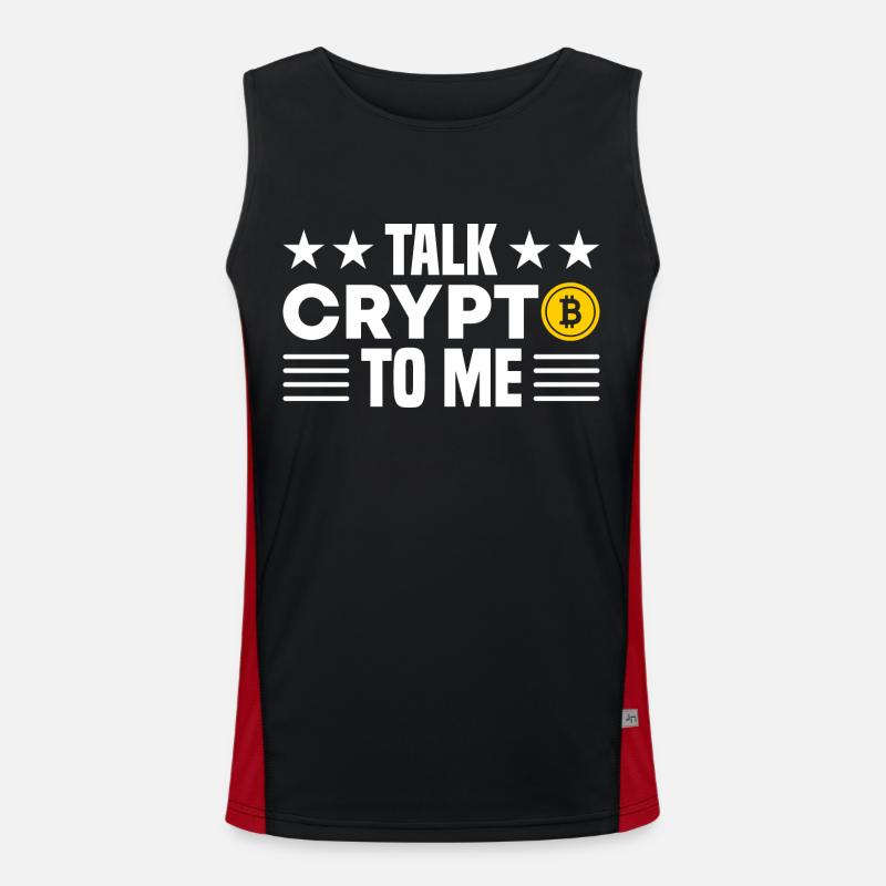 Crypto Débardeur respirant contrasté Homme 