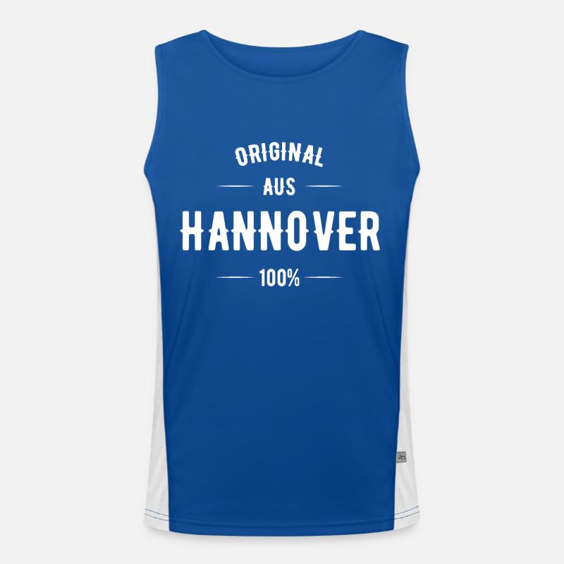 Hannover Funktionelles Kontrast-Tank Top für Männer 