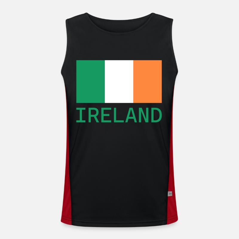 Irlande Débardeur respirant contrasté Homme 