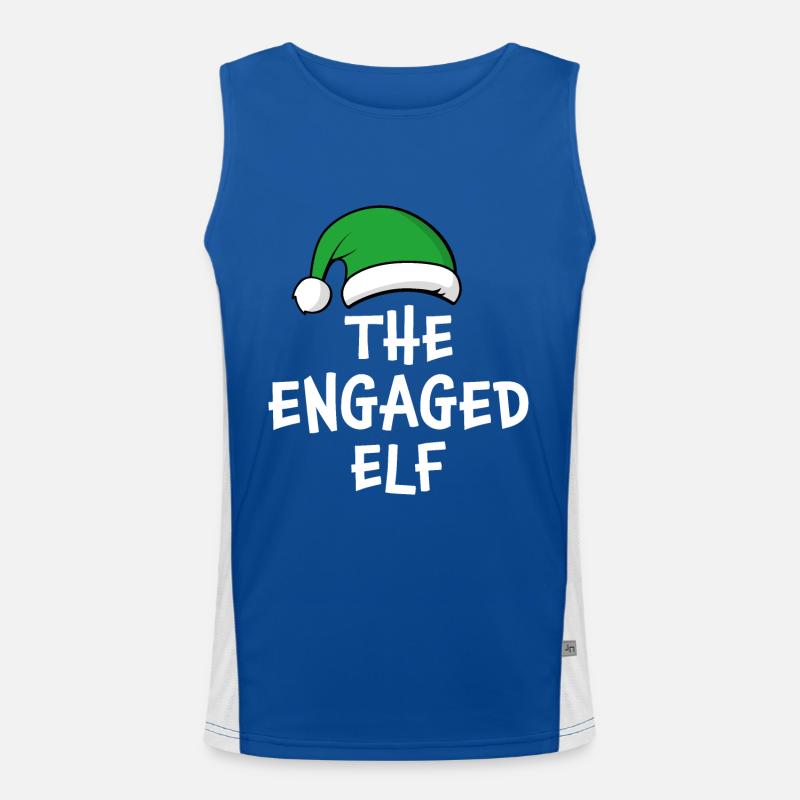 The Engaged Elf Men's Functional Contrast Tank Top 