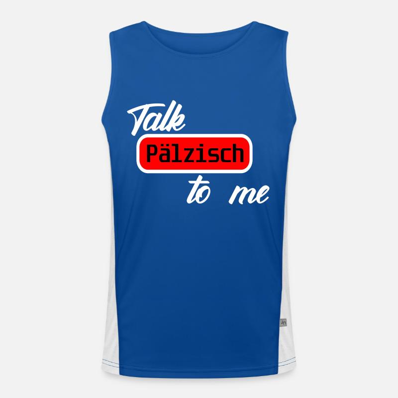 pälzisch Funktionelles Kontrast-Tank Top für Männer 