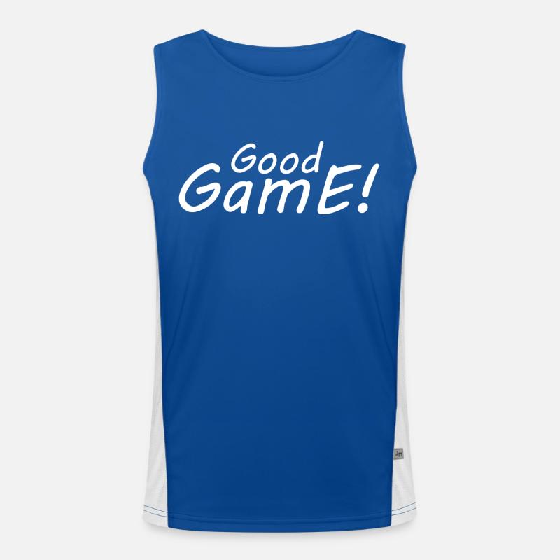 Game Gaming PC Men's Functional Contrast Tank Top 