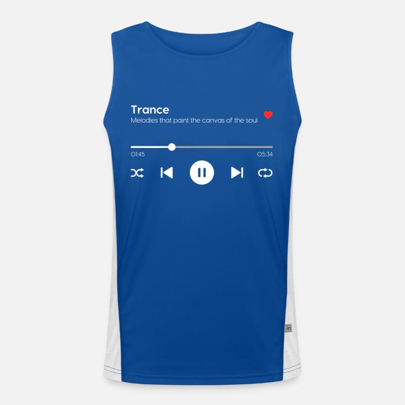 Trance Men's Functional Contrast Tank Top 