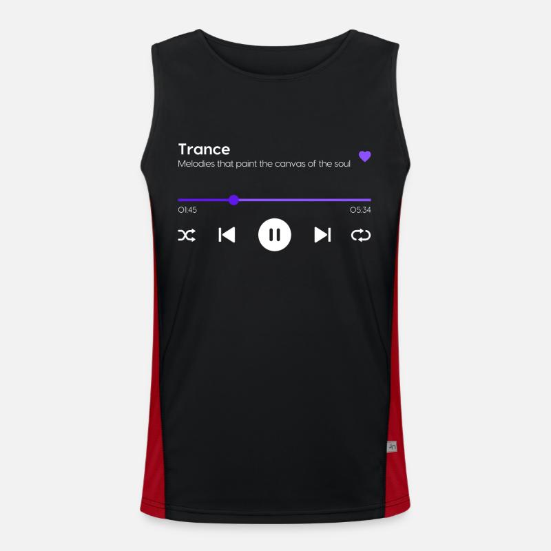 Trance Men's Functional Contrast Tank Top 