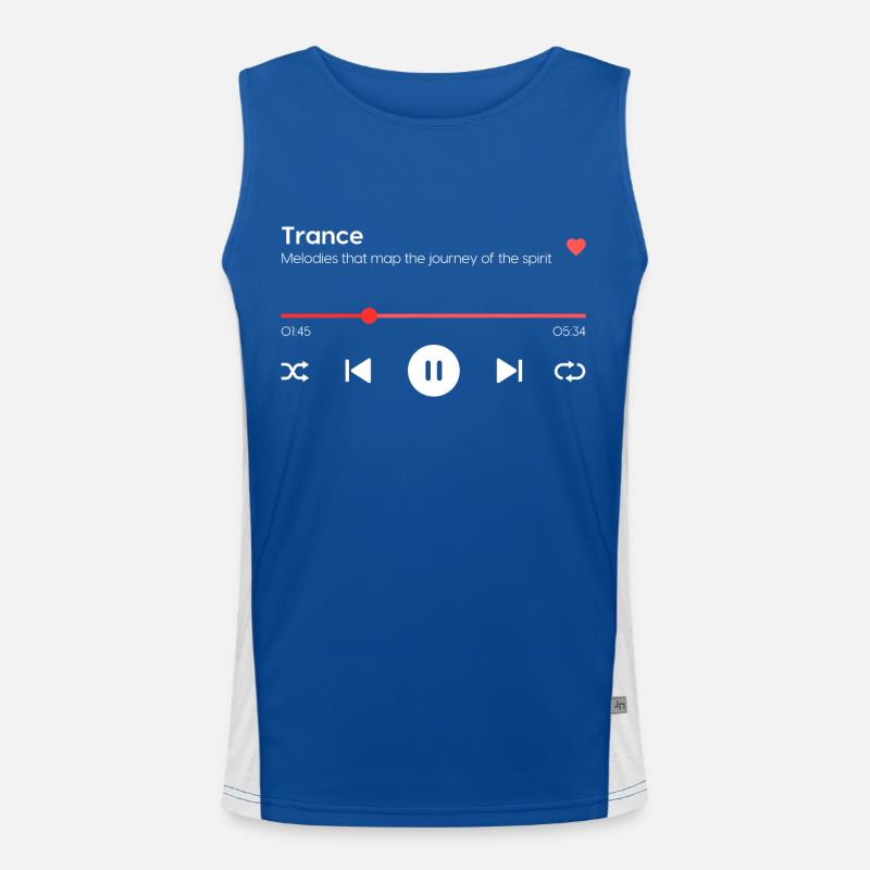 Trance Men's Functional Contrast Tank Top 