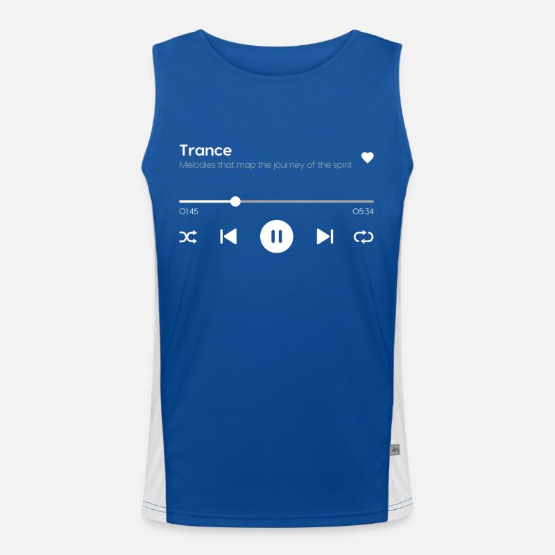 Trance Men's Functional Contrast Tank Top 