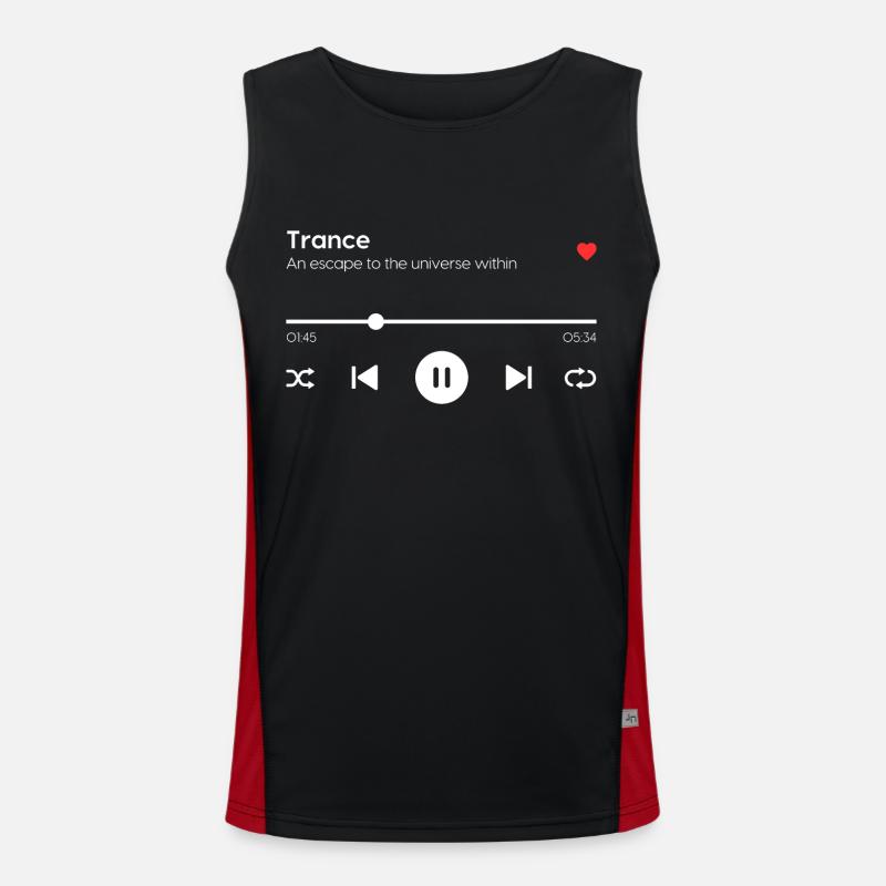 Trance Men's Functional Contrast Tank Top 
