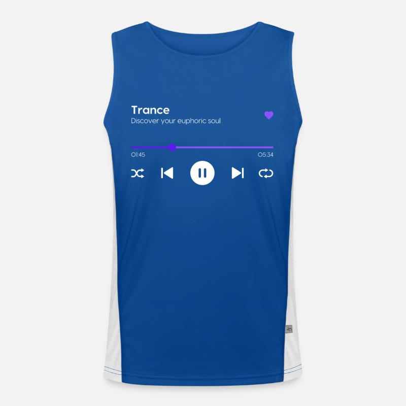 Transe Débardeur respirant contrasté Homme 