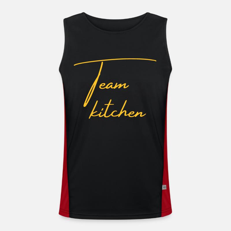 Team Kitchen Men's Functional Contrast Tank Top 