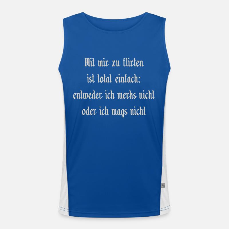 Flirtation Men's Functional Contrast Tank Top 