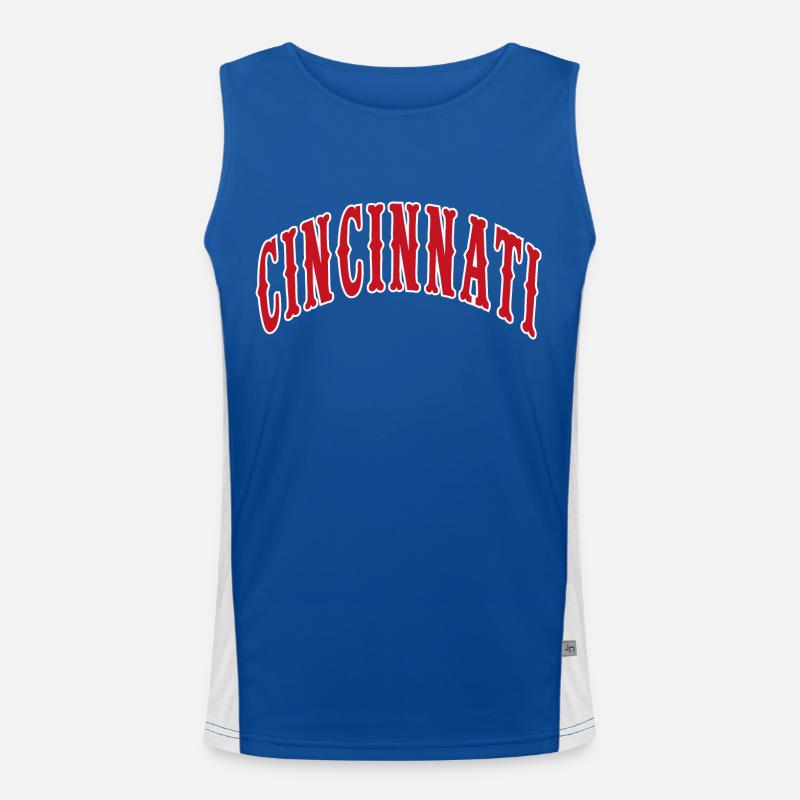 Cincinnati Men's Functional Contrast Tank Top 