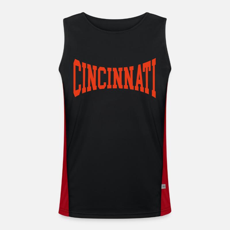 Cincinnati Men's Functional Contrast Tank Top 