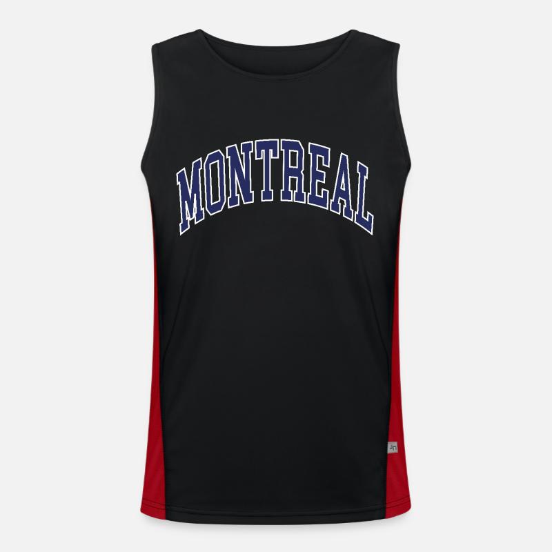 Montréal Débardeur respirant contrasté Homme 