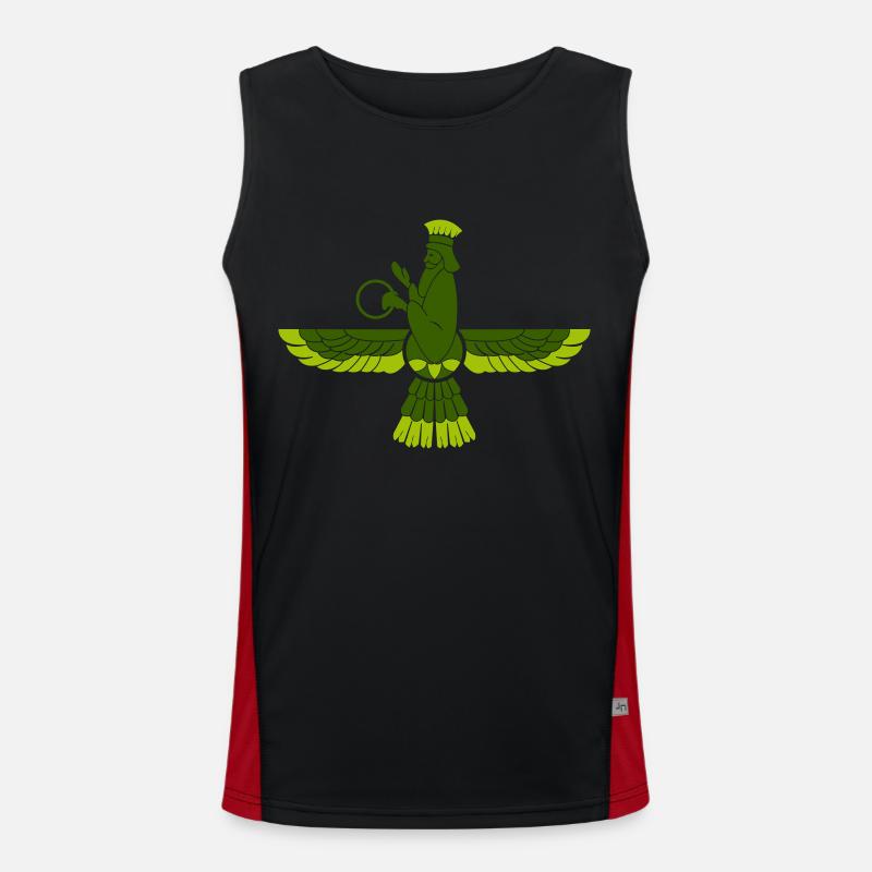 Zoroaster Men's Functional Contrast Tank Top 