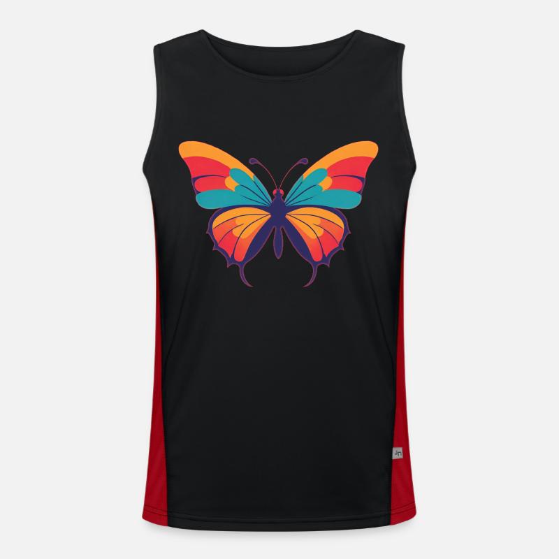 Butterfly Men's Functional Contrast Tank Top 
