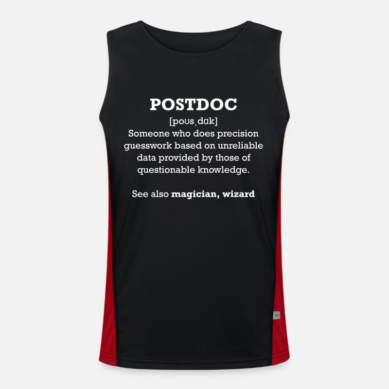 Postdoc - Assistant Débardeur respirant contrasté Homme 