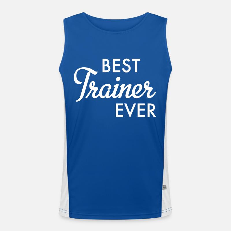 best trainer ever Débardeur respirant contrasté Homme 
