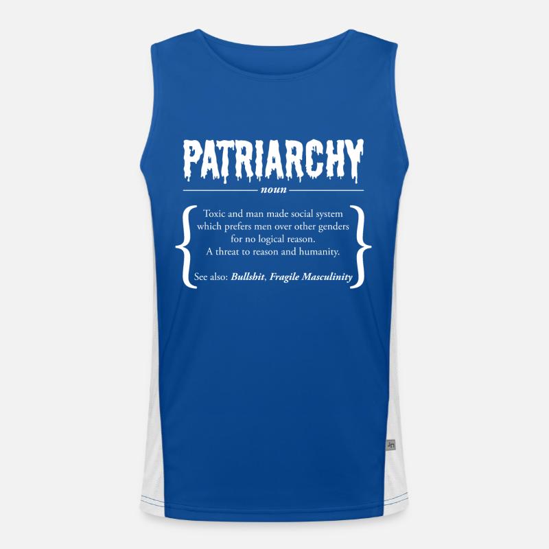 Patriarchy | Definition Duden Men's Functional Contrast Tank Top 