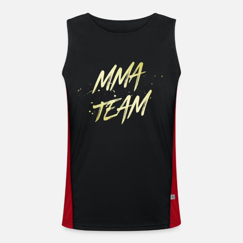 Mma Team Men's Functional Contrast Tank Top 