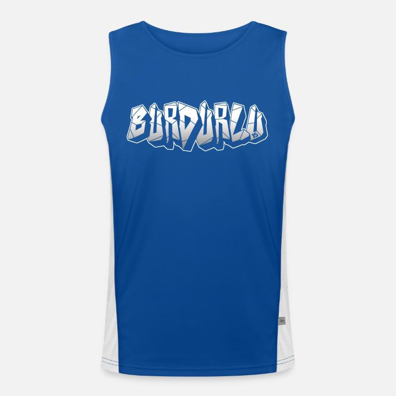 Burdurlu Men's Functional Contrast Tank Top 