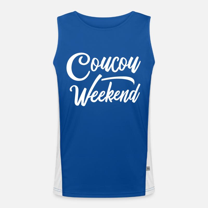 Coucou weekend Débardeur respirant contrasté Homme 